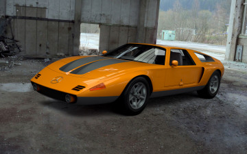 Картинка mercedes-benz+c111-ii+d+сoncept+1976 автомобили 3д сoncept d c111-ii mercedes-benz 1976