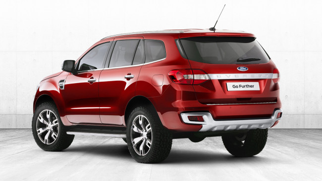 Обои картинки фото ford everest concept 2014, автомобили, ford, concept, внедорожник, 2014, everest, кроссовер