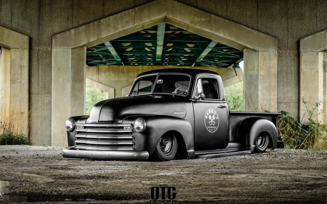 Обои картинки фото автомобили, custom pick-up, chevrolet