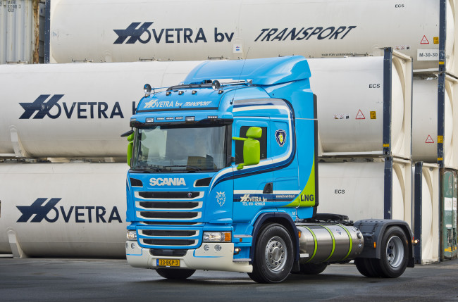 Обои картинки фото автомобили, scania, lng, streamline, g340