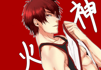 Картинка аниме kuroko+no+baske kagami taiga