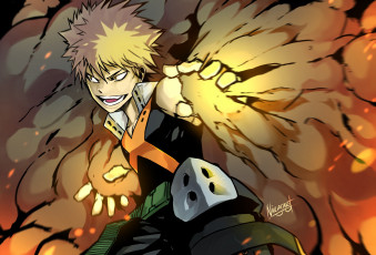 Картинка аниме boku+no+hero+academia моя геройская академия