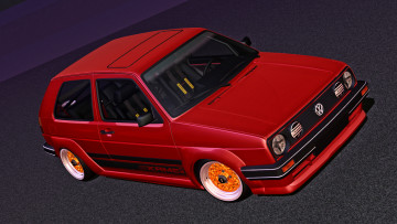 Картинка автомобили 3д golf