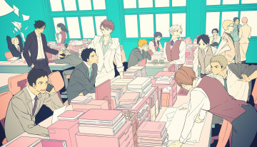 Картинка аниме haikyuu волейбол