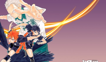 Картинка аниме haikyuu волейбол