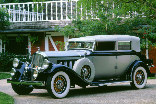 Обои картинки фото pierce-arrow model 54 convertible sedan, автомобили, классика, pierce-arrow