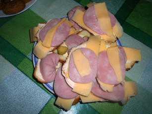 Картинка еда бутерброды +гамбургеры +канапе сыр колбаса хлеб