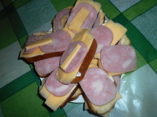 Картинка еда бутерброды +гамбургеры +канапе сыр колбаса хлеб