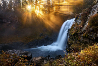 Картинка природа водопады вода водопад поток