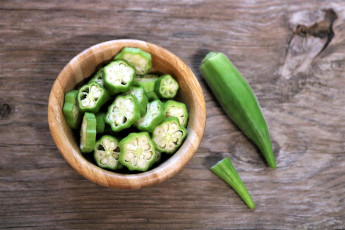 Картинка еда окра бамия