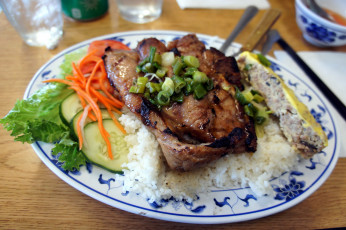 Картинка еда мясные+блюда вьетнамская кухня мясо