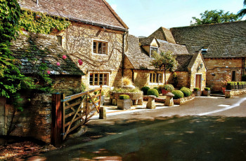 Картинка bourton+on+the+water england города -+улицы +площади +набережные bourton on the water