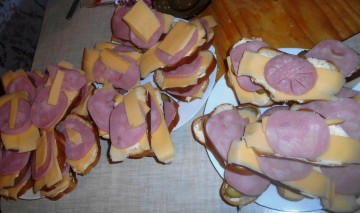 Картинка еда бутерброды +гамбургеры +канапе сыр хлеб колбаса