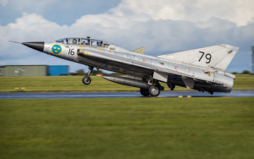 Картинка авиация боевые+самолёты saab 35 draken ввс швеции