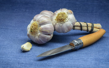 обоя еда, чеснок