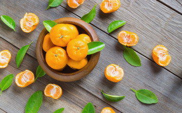 Картинка еда цитрусы мандарины