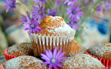 Картинка еда пирожные +кексы +печенье кексы