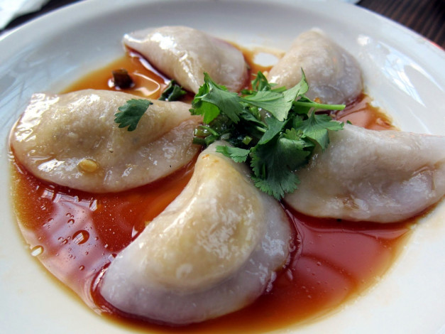 Обои картинки фото еда, пельмени,  манты,  вареники, вьетнамская, кухня