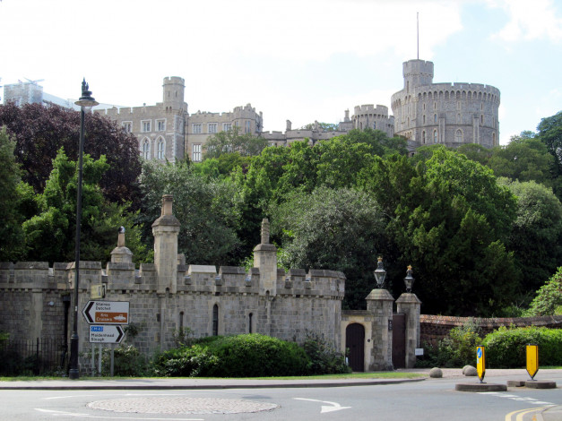 Обои картинки фото windsor castle, города, замки англии, windsor, castle