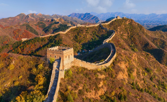 Обои картинки фото города, - исторические,  архитектурные памятники, горы, крепость, стена