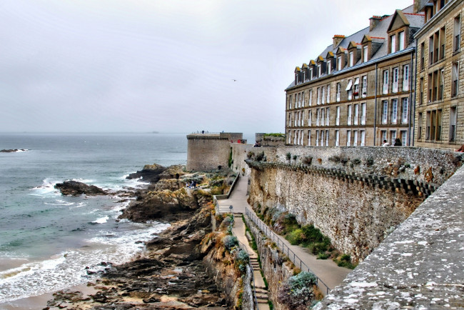 Обои картинки фото saint malo, france, города, - дворцы,  замки,  крепости, saint, malo
