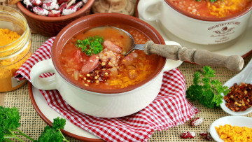 Картинка еда первые+блюда суп фасолевый