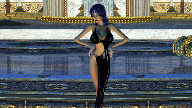 Обои картинки фото 3д графика, фантазия , fantasy, девушка, фон, взгляд, униформа