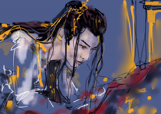 Картинка сюэ+ян рисованное кино +мультфильмы the untamed неукротимый повелитель чэньцин мосян тунсю mo dao zu shi магистр дьявольского культа xyegnik prnik