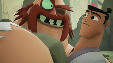 Картинка видео+игры samurai+jack +battle+through+time персонажи