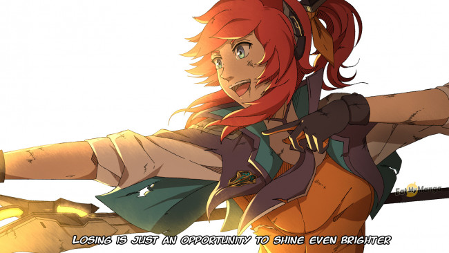 Обои картинки фото видео игры, league of legends, lux, посох