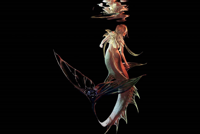 Обои картинки фото фэнтези, русалки, русалка