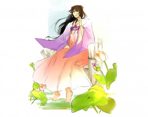 Картинка аниме mo+dao+zu+shi цзян янли лотосы