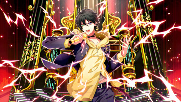 обоя аниме, hypnosis mic, гипнотический, микрофон