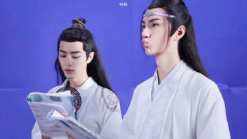 Картинка разное знаменитости ван ибо сяо чжань