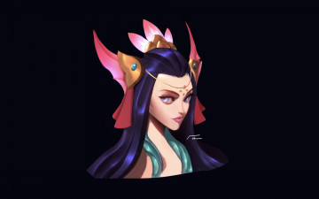 Картинка видео+игры league+of+legends лицо корона