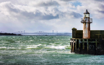 Картинка river+forth scotland природа маяки river forth