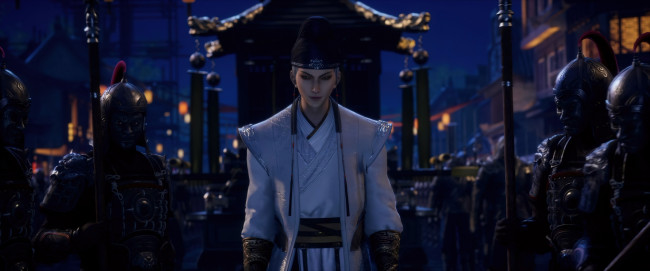 Обои картинки фото аниме, hua jianghu,  ling zhu, hua, jianghu, ling, zhu