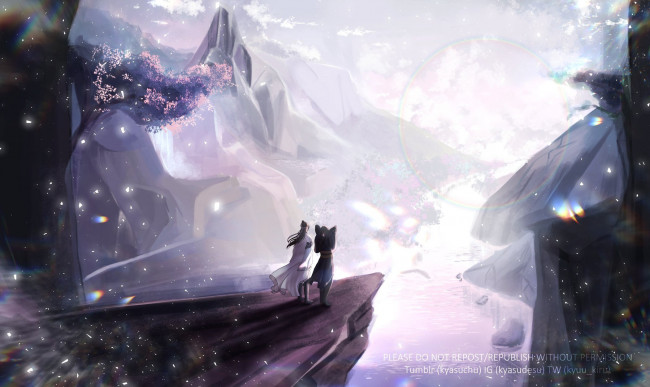 Обои картинки фото сюэ ян и сяо синчень, аниме, mo dao zu shi, сюэсяо, сюэ, ян, сяо, синчень