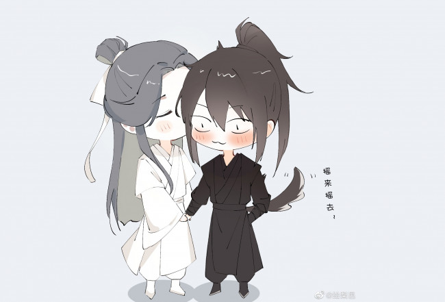 Обои картинки фото сюэ ян и сяо синчень, аниме, mo dao zu shi, the, untamed, неукротимый, повелитель, чэньцин, мосян, тунсю, mo, dao, zu, shi, магистр, дьявольского, культа