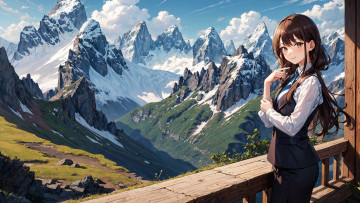 Картинка аниме пейзажи +природа нейросети графика нейроарт ai art нейронные сети рисунки нейро искусство нейрографика graphics neuroart neural networks drawings neuro neurography