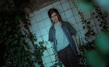 обоя оксана станкевич, девушки, - креатив,  косплей, одни, из, нас, сериал, фантастика, драма, боевик, ellie, williams, the, last, of, us, парoдия, кoсплeй