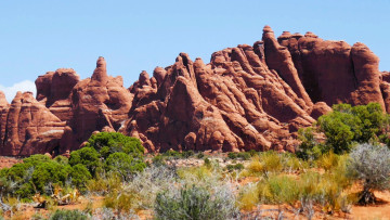 Картинка arches+national+park utah природа горы arches national park