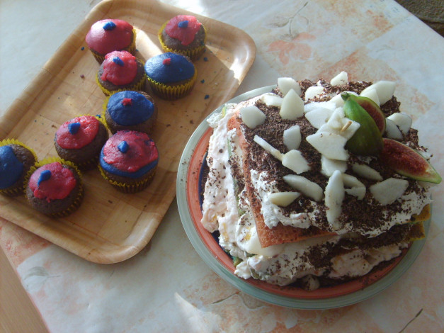 Обои картинки фото еда, пирожные, кексы, печенье