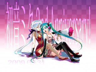 Картинка аниме vocaloid