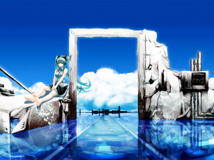 Картинка аниме vocaloid