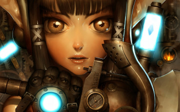 Картинка аниме weapon blood technology