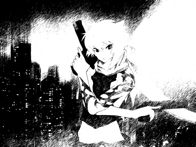 Обои картинки фото аниме, bakuretsu, tenshi