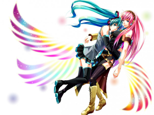 Обои картинки фото аниме, vocaloid