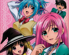 Картинка rosario vampire capu аниме