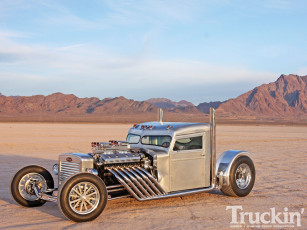 Картинка peterbilt hot rod truck автомобили hotrod dragster